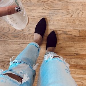 SALE❗️Foster Faux Suede Slides